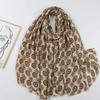 2024 Spring And Autumn Winter New Cotton And Hemp Long Thin Scarf Travel Versatile Sunscreen Warm Shawl For Women