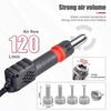750W BGA IC Solder Tools Micro Hot Air Gun Welding Rework Station LCD Digital Display Soldering Heat Gun Hair Dryer