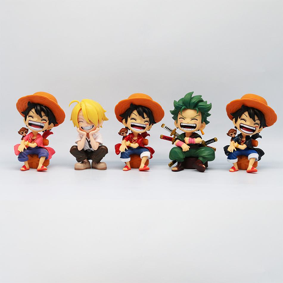 One Piece Портативный Луффи Зоро Портгас·Д· Эйс Сидящий Ямато версия Q модная игра мультфильм Аниме автомобильное украшение rega