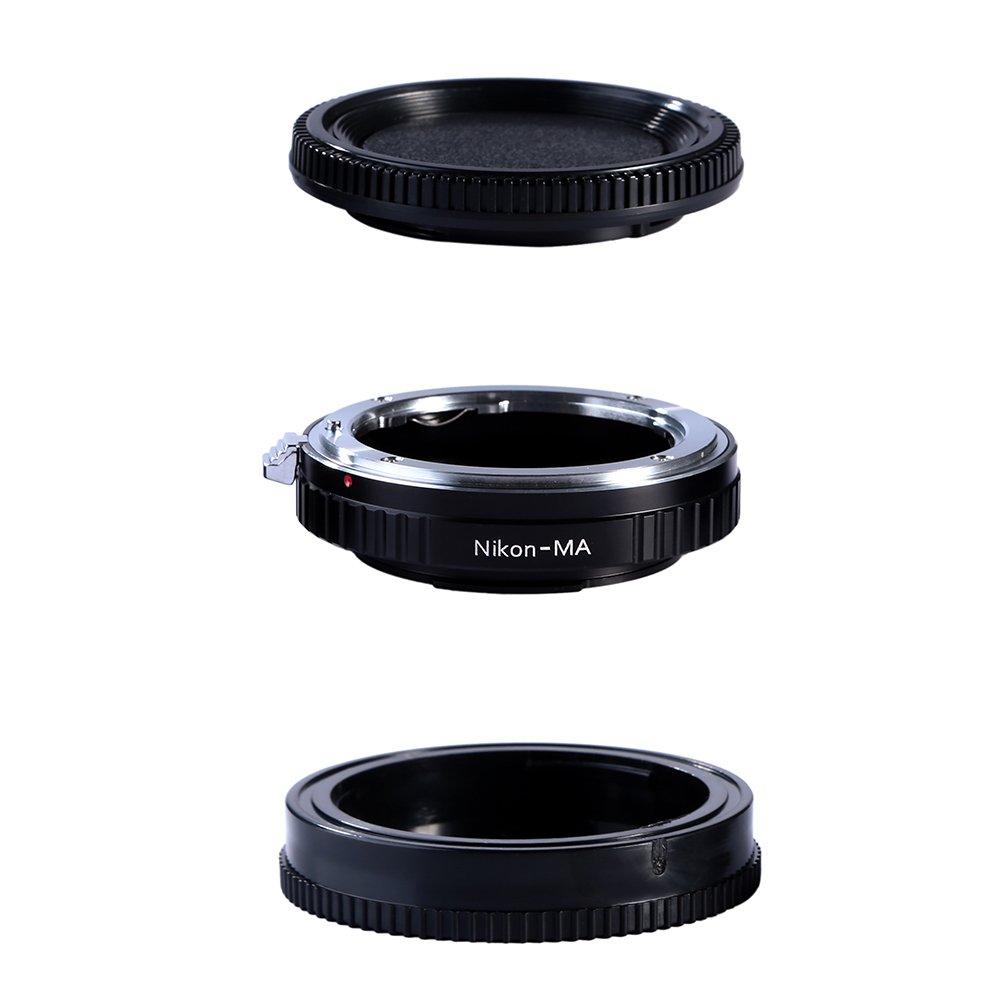 Concept Lens Mount Adapter lens to Minolta A compatible lens with infinity focus correction K&F KF-NFA (Nikon F-mount A/Sony conversion), lens.