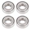 10Pcs Mini Bearing High Rotating Speed Double Shielded Machinery Parts S6202ZZ 35x15x11mm
