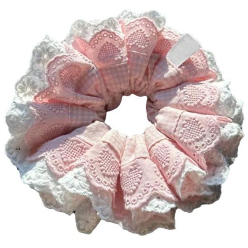 Резинка для волос Синяя Многослойная Веревка для волос Кружевная Резинка Принцесса во весь рост Многослойная Резинка Кружевная Резинка для волос