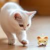 Electric Fake Rat Cat Toy Interactive Electronic Realistic Plush Mouse Toy Automatic Moving Kitten Self Play Exercise Toy for Indoor Cats