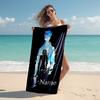Personalized customized proof beach towel with Solo Leveling pattern - soft, absorbent,quick-drying,perfect swimming,camping&bathing