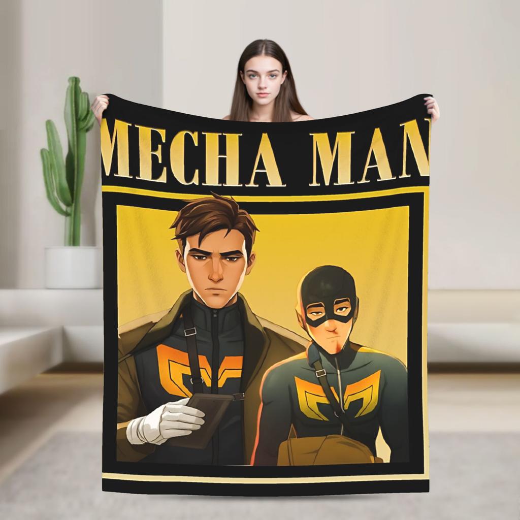 Mentally Dating Invisigal Dispatch Game Soft Blanket Travel Office Throw Blanket Couch Bed Flannel Bedspread Sofa Bed Cover