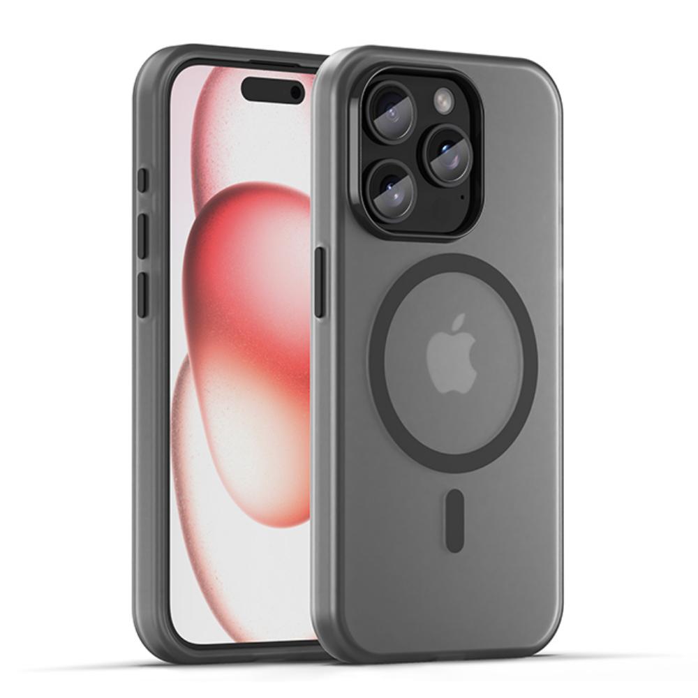 Роскошный магнитный беспроводной зарядный чехол Magsafe для iPhone 16 15 13 12 11 Pro Max противоударный матовый бампер TPU 14 Plus чехол