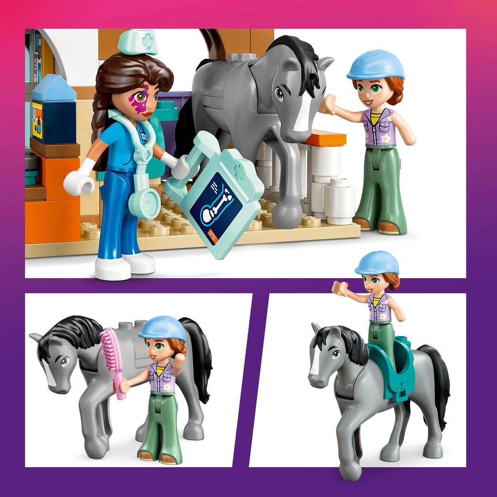 LEGO Friends Больница для животных и игрушки для питомцев Подарок на день рождения Блоки Девочки Мальчики Дети 7 лет 8 лет 9 лет Начальная школа Ролевые игры