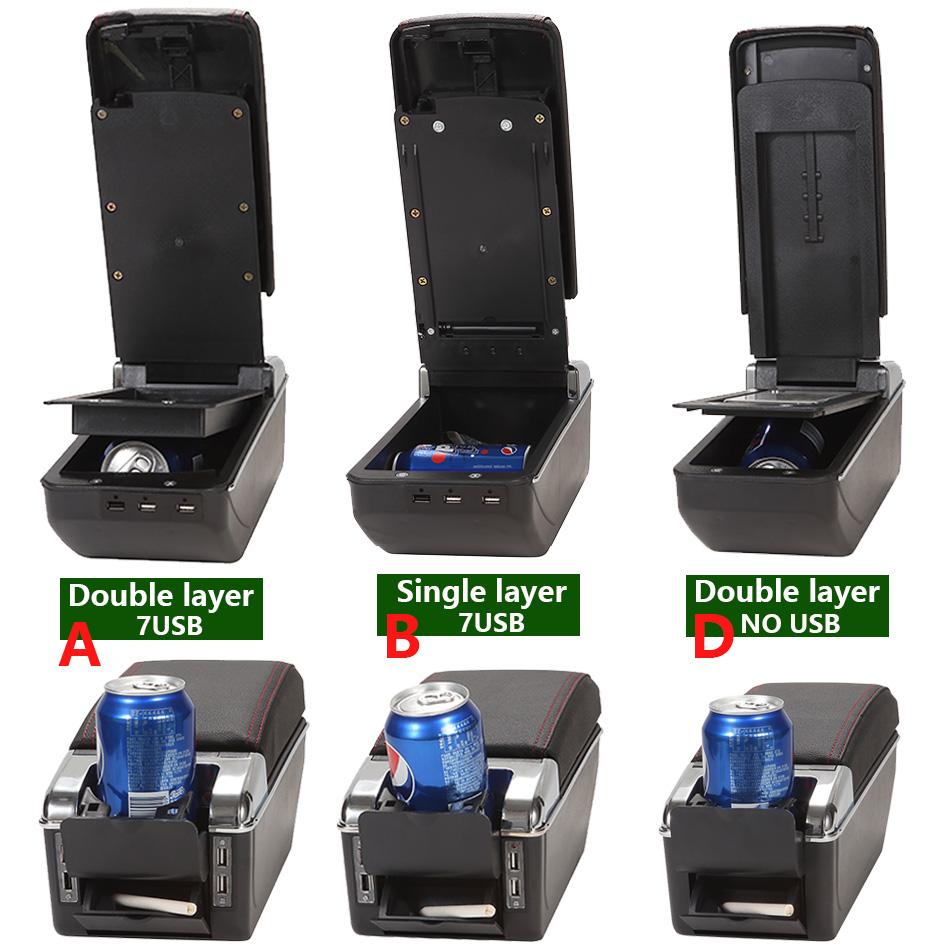 Для Hyundai I20 Armrest Box Для Hyundai I20 Car Storage Box Автомобильные аксессуары Детали деталей интерьера Центр модернизации деталей