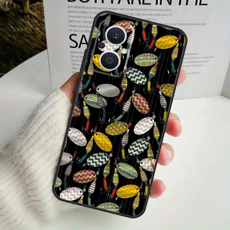 Fishing Tackle Case For OPPO Reno 8 7 6 5 4 Lite 8T 5Z 4Z 10 11F OPPO Find X5 X6 Pro X2 Neo X3 Lite Cover