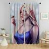 Female Elf Blackout Curtains for Camera Partition Home Interior Curtains 2 Pieces Halloween Decoration Curtain for Room 2 Panel