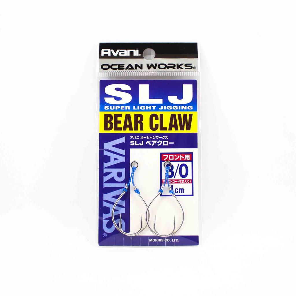 Varivas AH-100 Ocean Works SLJ Bear Claw Front Assist 1cm Size 3/0 (4402)