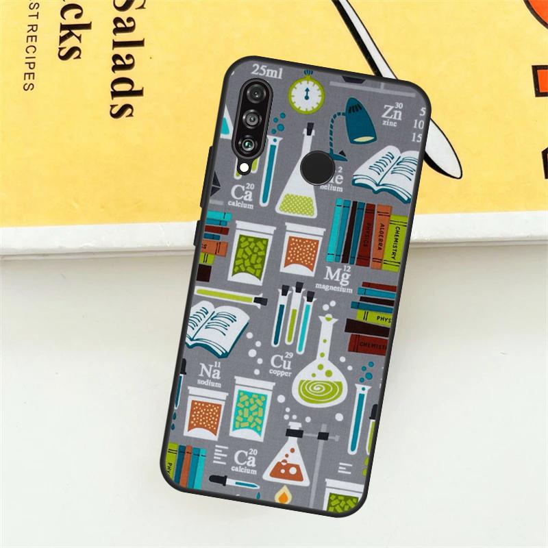 Научный Химический Стиль Для Huawei Nova 12S 12i 9 10 SE 7i 8i 11i Y60 Y61 Y70 Y72 Y73 Y90 Y91 P20 P40 P30 Lite Чехол