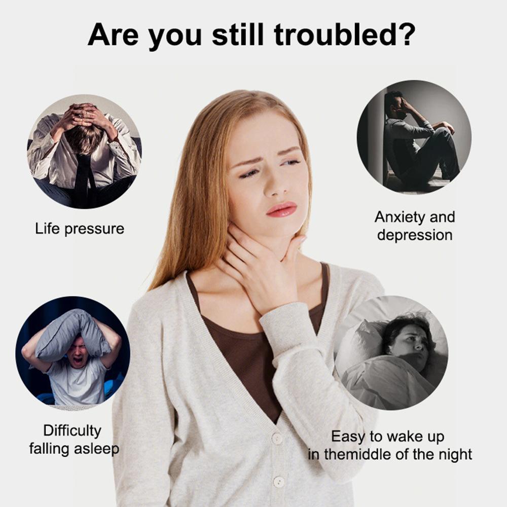 Microcurrent Sleep Aids Digital Handheld Hypnosis Instrument Night Anxiety Pressure Relief Nerves Soothe Help Sleeping Device