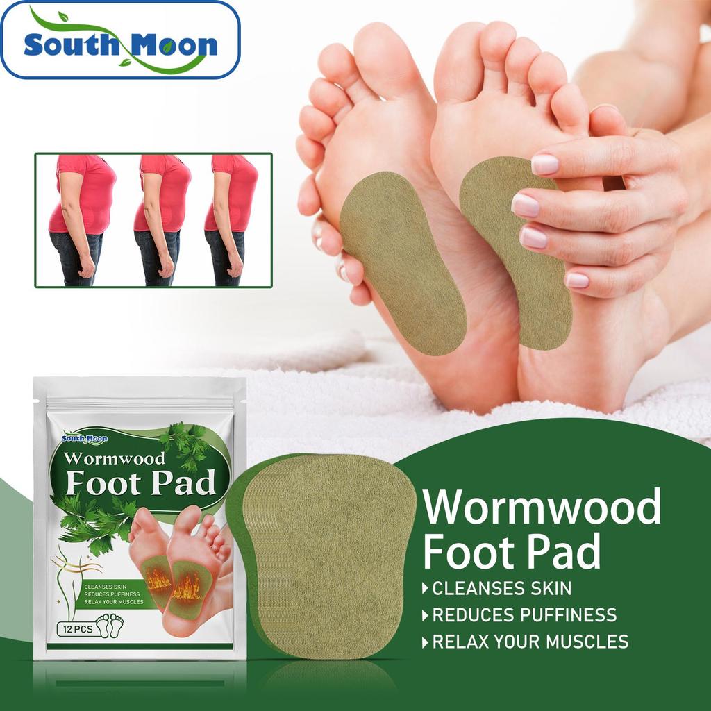 South Moon Пластырь для ног с полынью Gentle Relief Body Care Clean Moisturizing Foot Patch