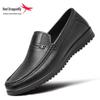 Мужские мокасины Red Dragonfly из натуральной кожи, без шнуровки - Мягкая подошва, Business Casual, Обувь для вождения