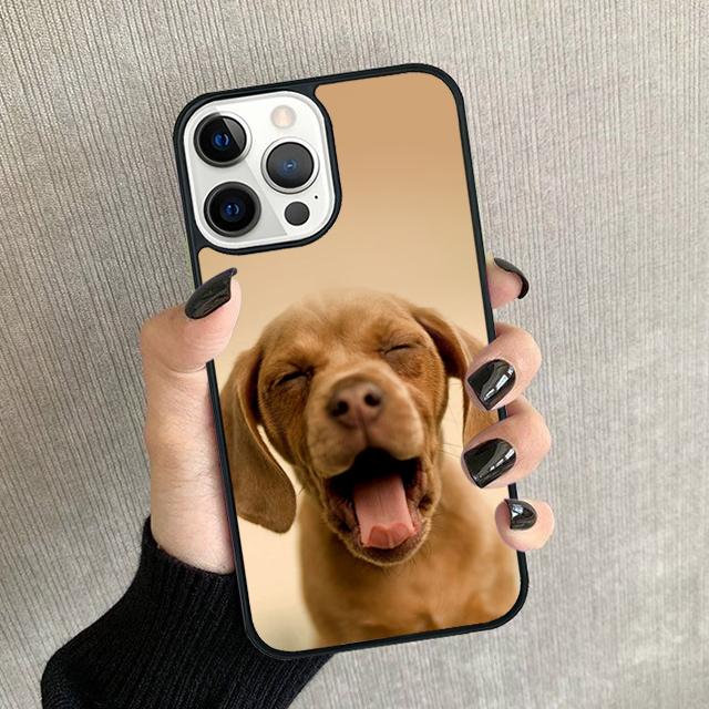 Weimaraner Dog Phone Case For iPhone 17 Air 16 15 14 plus 12 13 Pro max Soft Bumper Shell Cover coque