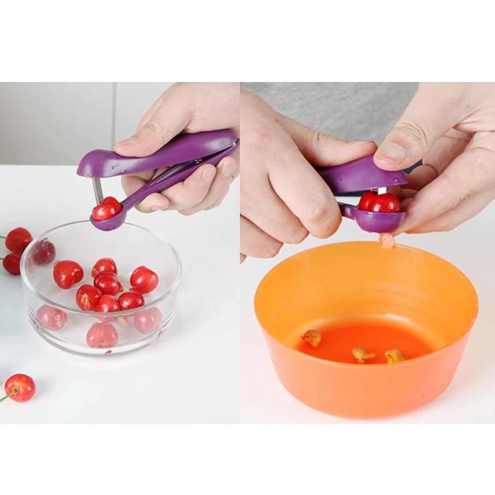 Easy Cherry Cord Remover Fruit Hearts Seed Machine Устройство для удаления косточек из вишни Устройство для удаления косточек из оливок Кухонные принадлежности Устройство для удаления сердцевины из фруктов Кухонные принадлежности