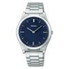 Wristwatch Seiko Watch Tactile Clock SQBR021 Silver [Seiko Watch] Men's
