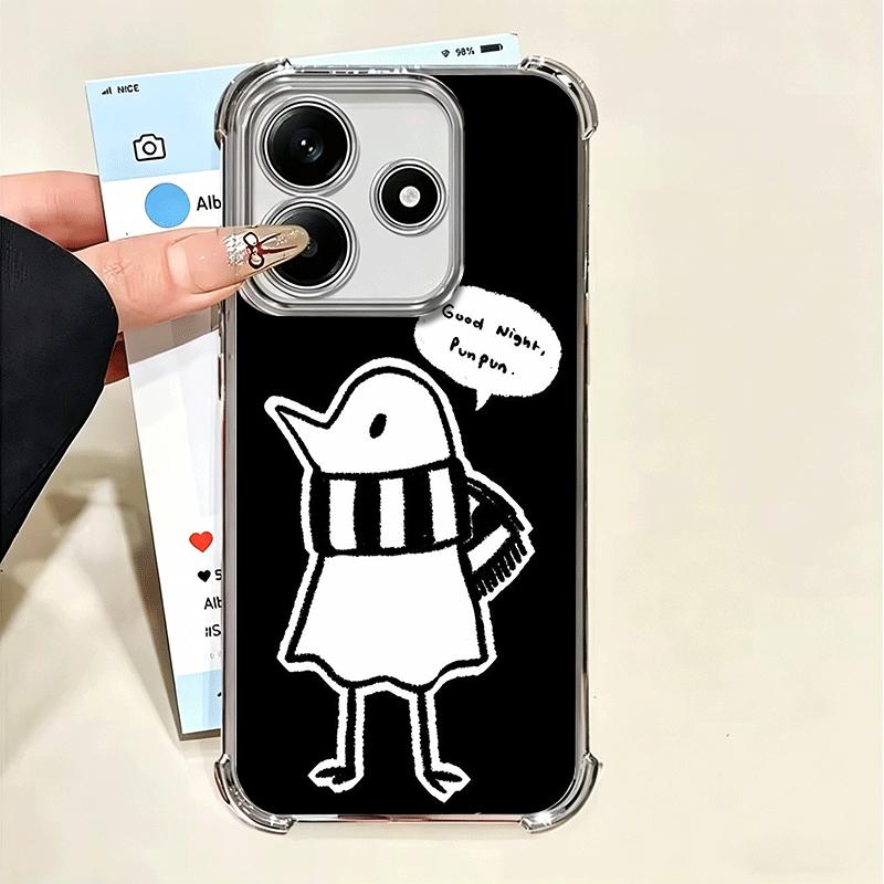 Аниме Oyasumi Punpun Чехол с покрытием для телефона Для Xiaomi Poco X5 X6 X7 X8 Pro Max F8 Ultra F7 M8 M7 M5S Redmi 15C 15 14C 13C 13 X3 12C