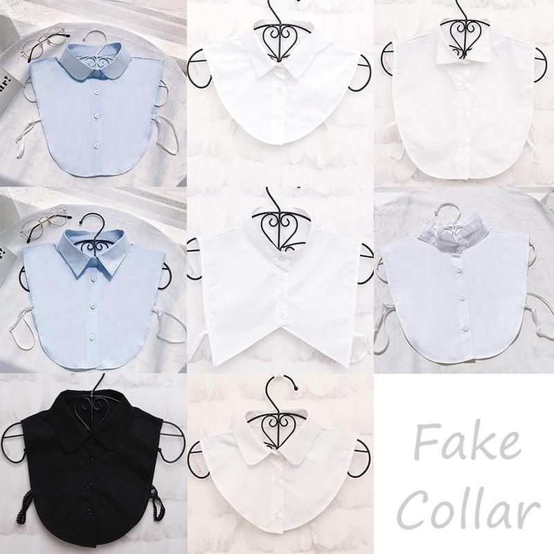 Shirt Fake Women Clothes Accessories Collar Tie Detachable Collar Lapel Blouse