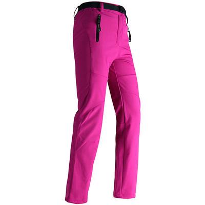 Женские осенне-зимние флисовые брюки для рыбалки, кемпинга, пеших прогулок, катания на лыжах, ветрозащитные теплые однотонные брюки