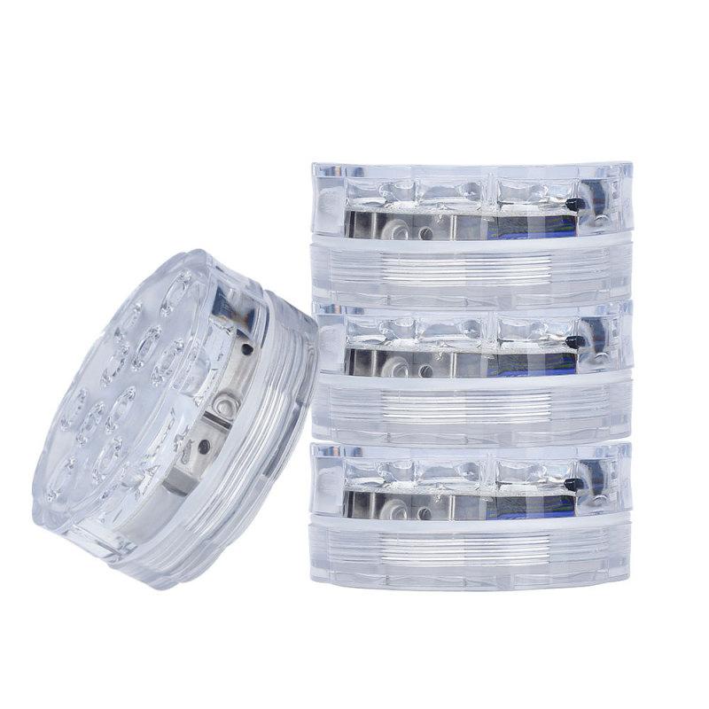 10 светодиодов водонепроницаемый погружной светильник RGB с дистанционным управлением ночник открытый бассейн