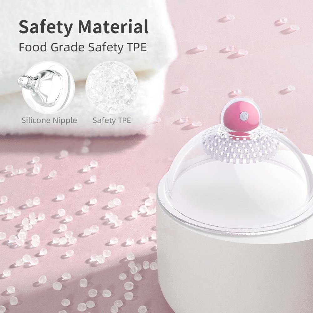 Сосущий вибратор для сосков, вибратор для груди, вибрирующий массаж груди, вибрационные мастурбационные инструменты, секс-игрушка для взрослых, принадлежности, вибратор-присоска