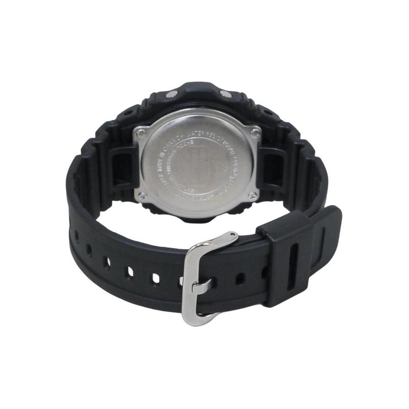 Casio Серия G-SQUAD Серия Classic Модная Трендовая Ретро ЖК-дисплей Квадратный циферблат Спортивные Водонепроницаемые Кварцевый механизм Ремешок из смолы Японские и DW-5750E-1
