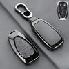 Leather Zinc Alloy Car Key Fob Case Cover For Chevy Malibu Camaro Cruze Equinox