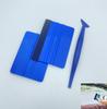 [Ideal for Protection Film Construction] Car Wrap Tool Set: Scraper, Squeegee, with Felt ,