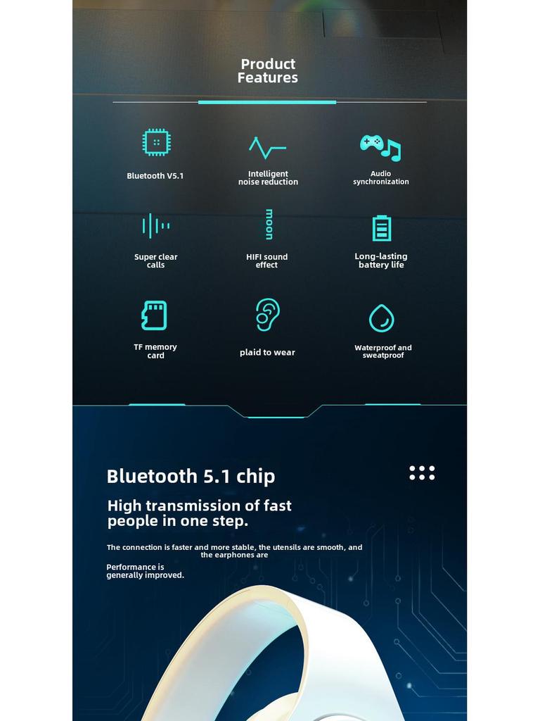 Bluetooth-гарнитура: Беспроводные, Мощные басы, Стерео, Спортивные, Слот для карты, Готовы к подаркам, Наголовные