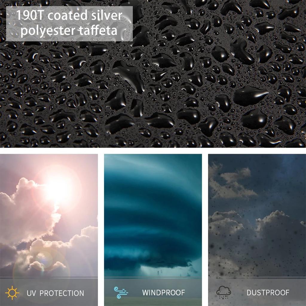 1/2 шт. Чехол для складных стульев, защитный чехол для мебели, пылезащитный, солнцезащитный, УФ-водонепроницаемый чехол для откидывающегося кресла, пляжных стульев