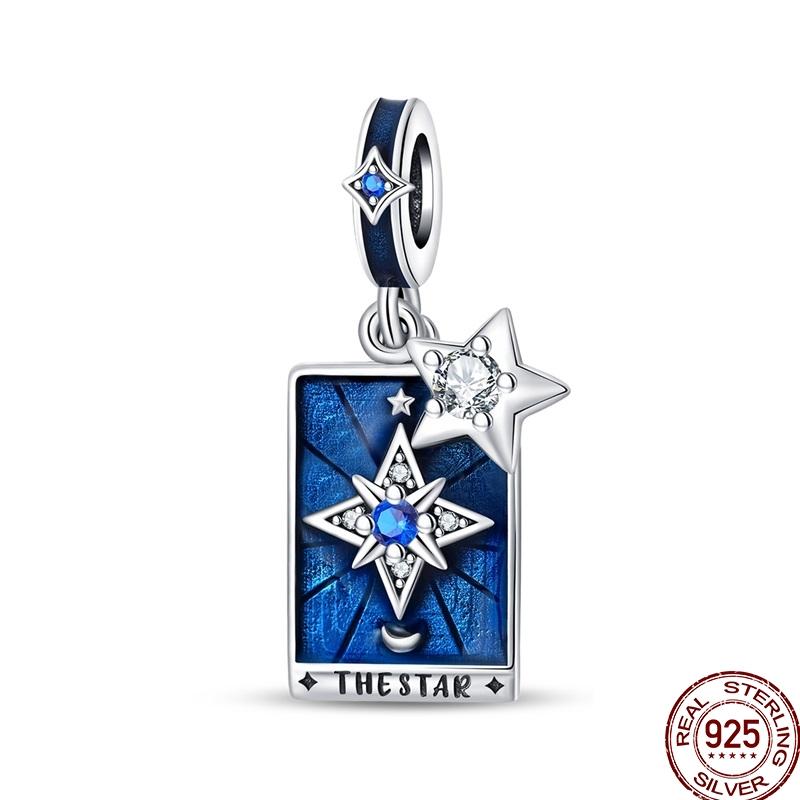 Шармы Медь Карта Таро Дьявол Отшельник Колесо Фортуны Солнце Звезда Подвеска Подходит для Браслетов Ожерелья DIY Ювелирные изделия