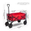 Portable Large-Capacity Folding Camping Cart for Outdoor Adventures