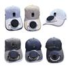 Adjustable Solar Ventilation Hat With Rechargeable 600mAh Battery For Hiking Beach Outdoor Adventures Accessory