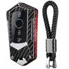 Key Shell Compatible with Key Holder Carbon Fiber Key Real Carbon Fiber Key Case for GLE GLE350 Key Holder GLE Smart Key Cover [T-carbon]