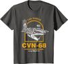 CVN68 USS Nimitz Men TShirt Short Sleeve Casual 100 Cotton ONeck Summer T Shirt Size S3XL
