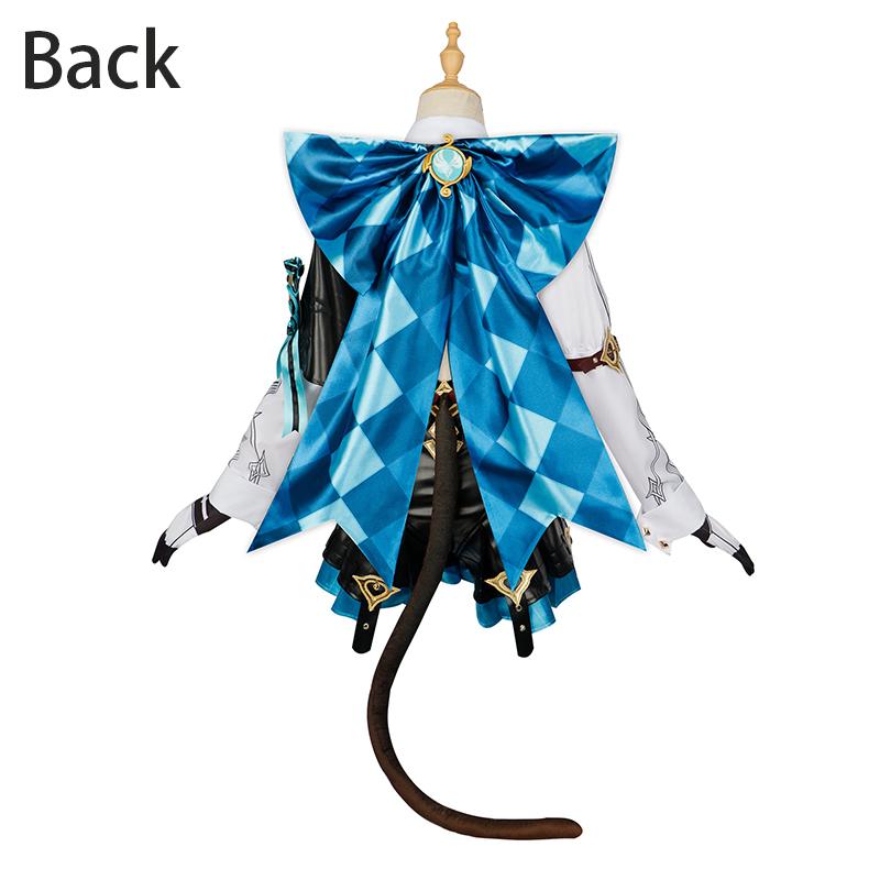Линнетт Косплей Genshin Impact Fengdan Gemini игровой костюм аниме костюм на Хэллоуин