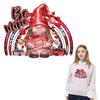 Letter Patch For Clothes Valentine Gnome Parches Ropa Clothes Stickers T-Shirt Heat Press Appliqued Hoodies Diy Patches Decals