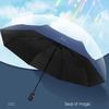 UV Sun Protection Umbrella Strong Windproof Automatic Large Format Outdoor Umbrella Sunshade UV Protection Easy To Fold