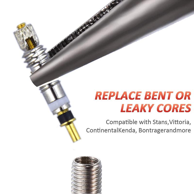 10 ШТ. Велосипедный ниппель Presta, сердечник клапана для бескамерных шоссейных и горных велосипедов, Fren для велосипеда MTB/шоссейного велосипеда