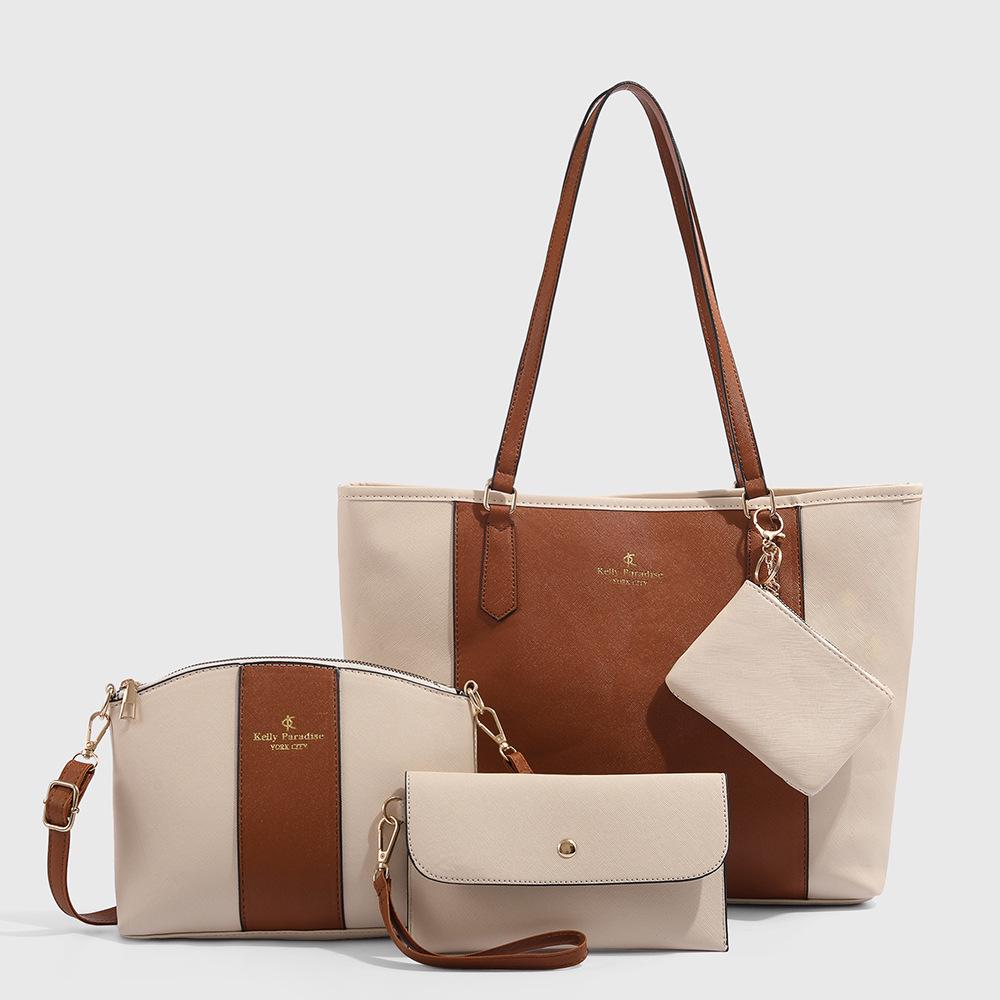 «Новый комплект женской модной сумки-тоут и сумки через плечо на осень и зиму – модная сумка для мамы и сумка через плечо»