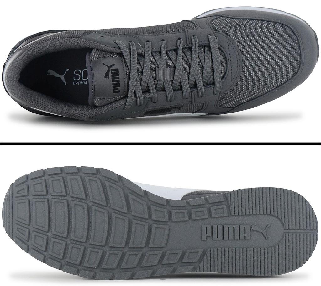 Puma ST Runner v4 Mesh - Мужские Кроссовки Обувь Серый 399666-03 ОРИГИНАЛ