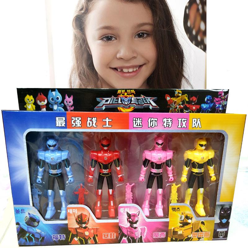 4 MiniForce Bolt Max Semi Lucy, экшн-фигурка, набор игрушек Mini Force, детские подарочные игрушки