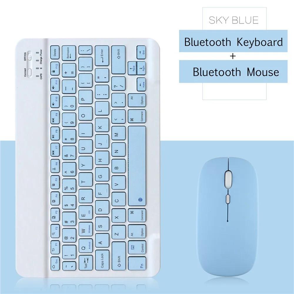Bluetooth Keyboard and Mouse For IPad Xiaomi Samsung Huawei Phone Tablet Slim Mini Wireless Keyboard