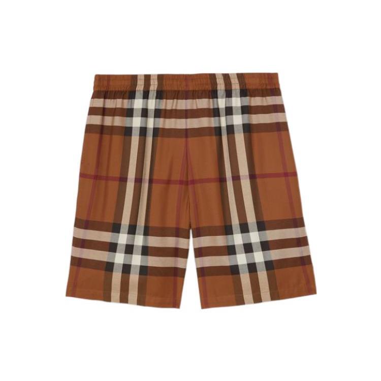 Burberry FW22 Casual Shorts Men's Brown 80522081