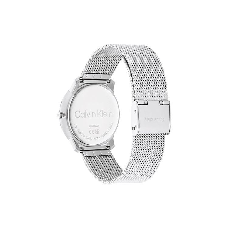 Calvin Klein Quartz Watch 35Mm Gray Dial Fashion Large Logo Watch Women watches 25200033