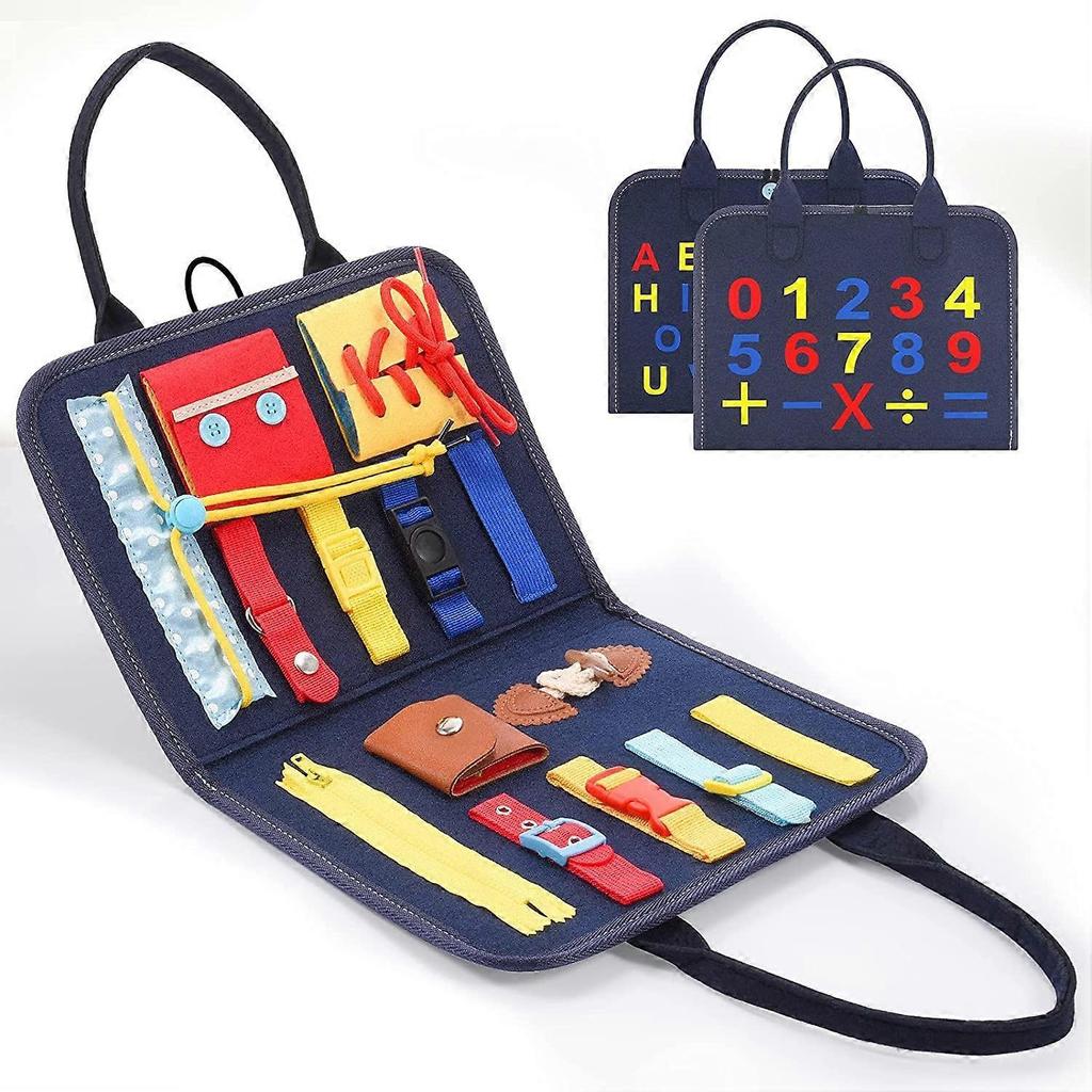 Toddler Busy Board Toddler Activities Board - Educational Learning Toys for Toddlers