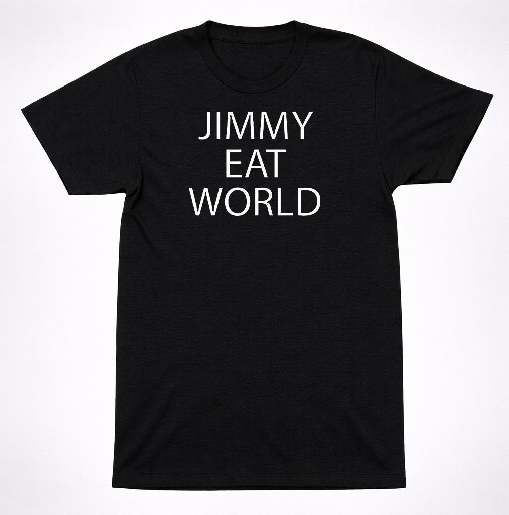 Jimmy Eat World Band Logo T-Shirt | Emo Alternative Rock Indie Fan Tee
