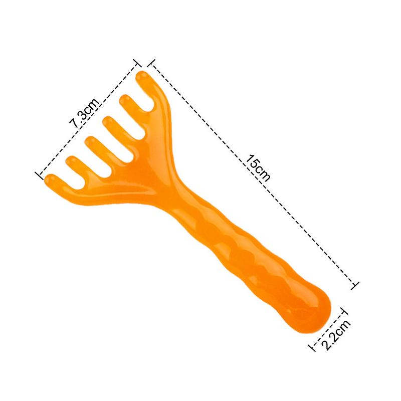 Head Massager Resin Deer Antlers Scalp Massage Gua Sha Head Relax Relief Stress Improve Sleep Scalp Scraping Massager